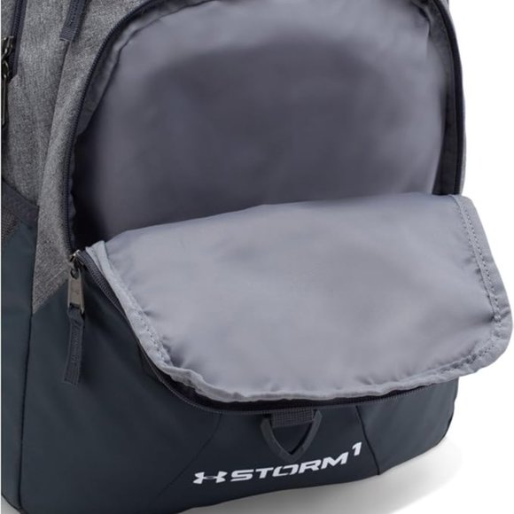 UNDER ARMOUR Storm Recruit Black Steel Panhellenic Custom Backpack 33L - Picture 11 of 12